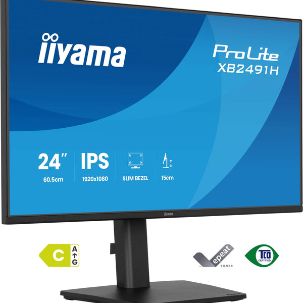 ProLite XB2491H-B1 pantalla para PC 60 5 cm (23.8") 1920 x 1080 Pixeles Full HD LCD Negro