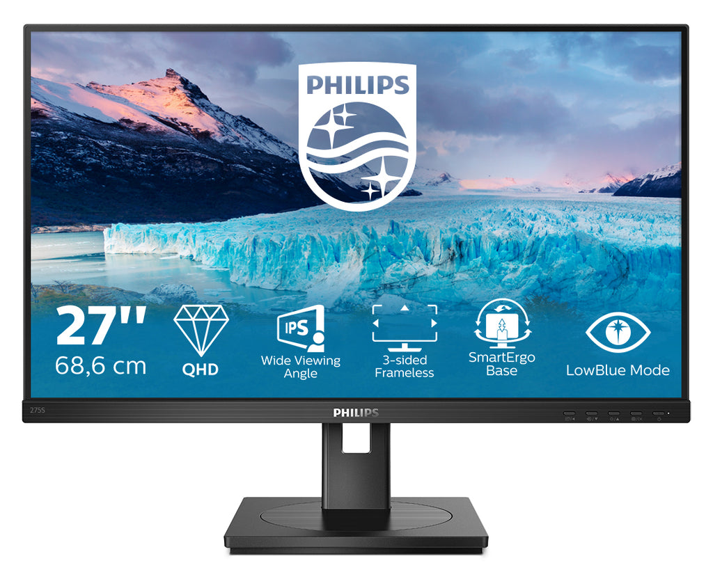 S Line 275S1AE/00 pantalla para PC 68 6 cm (27") 2560 x 1440 Pixeles 2K Ultra HD LCD Negro