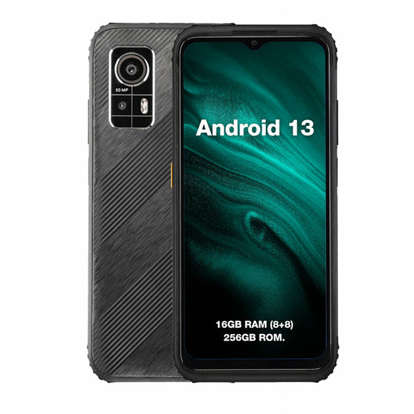 H6 16 7 cm (6.56") Ranura hbrida Dual SIM Android 13 4G USB Tipo C 8 GB 256 GB 4900 mAh Negro