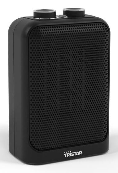 KA-5205 calefactor elctrico Interior Negro 1500 W Ventilador elctrico