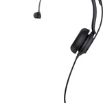 UH35 Mono Teams USB-C/A Auriculares Almbrico Diadema Llamadas/Msica USB Type-C / USB Type-A Negro