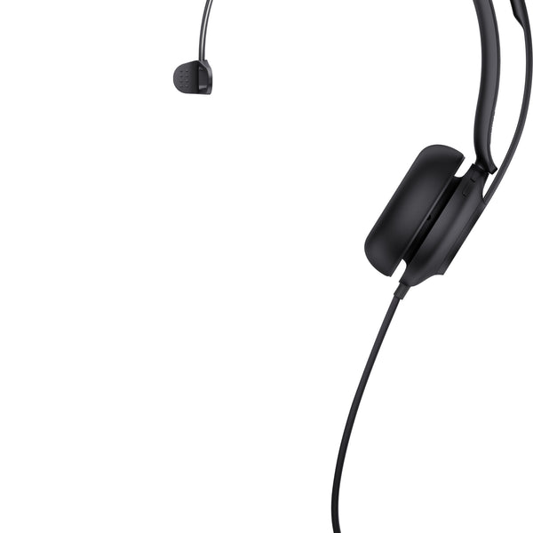 UH35 Mono Teams USB-C/A Auriculares Almbrico Diadema Llamadas/Msica USB Type-C / USB Type-A Negro