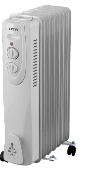 HTW-RAD71500F1 calefactor elctrico Interior Blanco 1500 W Radiador de aceite elctrico