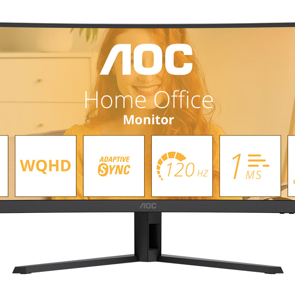 B3 CU34B3E pantalla para PC 86 4 cm (34") 3440 x 1440 Pixeles Wide Quad HD LED Negro