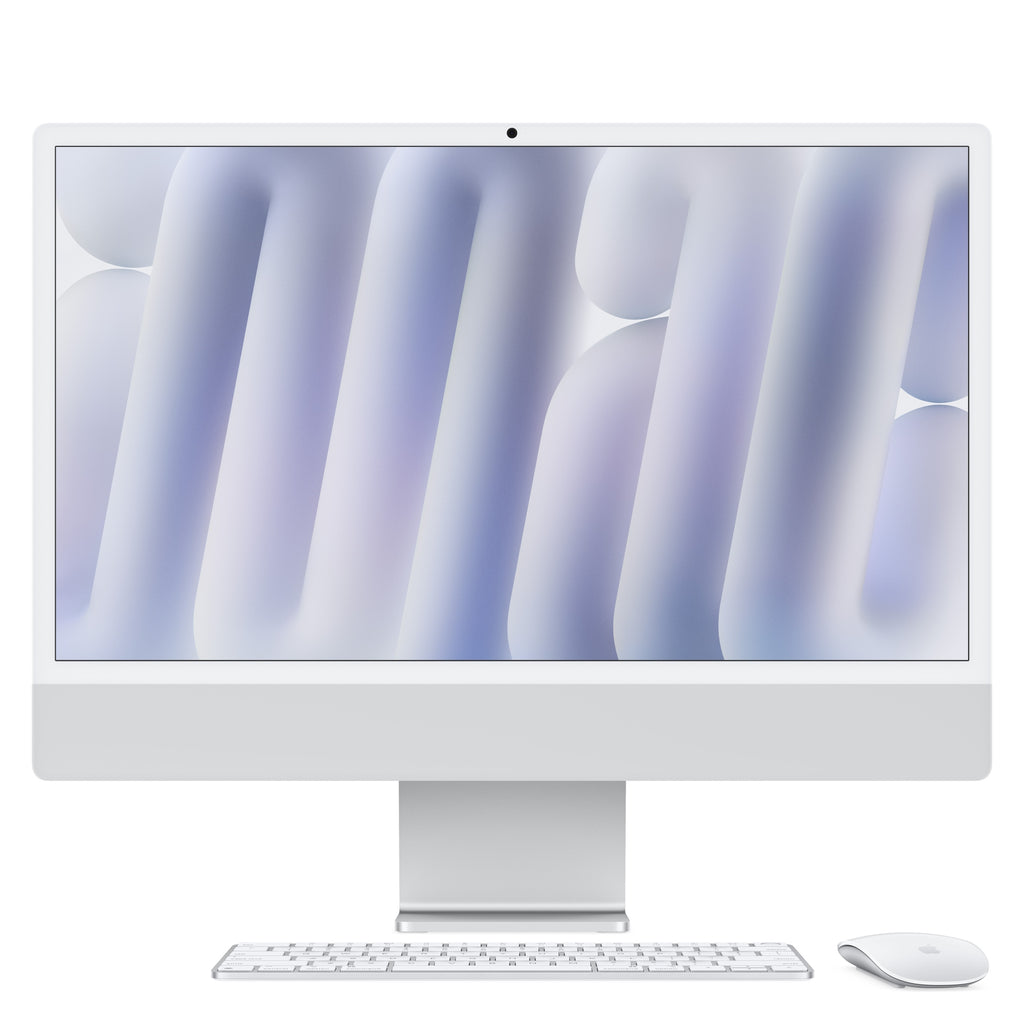 iMac Apple M M4 59 7 cm (23.5") 4480 x 2520 Pixeles PC todo en uno 16 GB 256 GB SSD macOS Sequoia Wi-Fi 6E (802.11ax) Plata