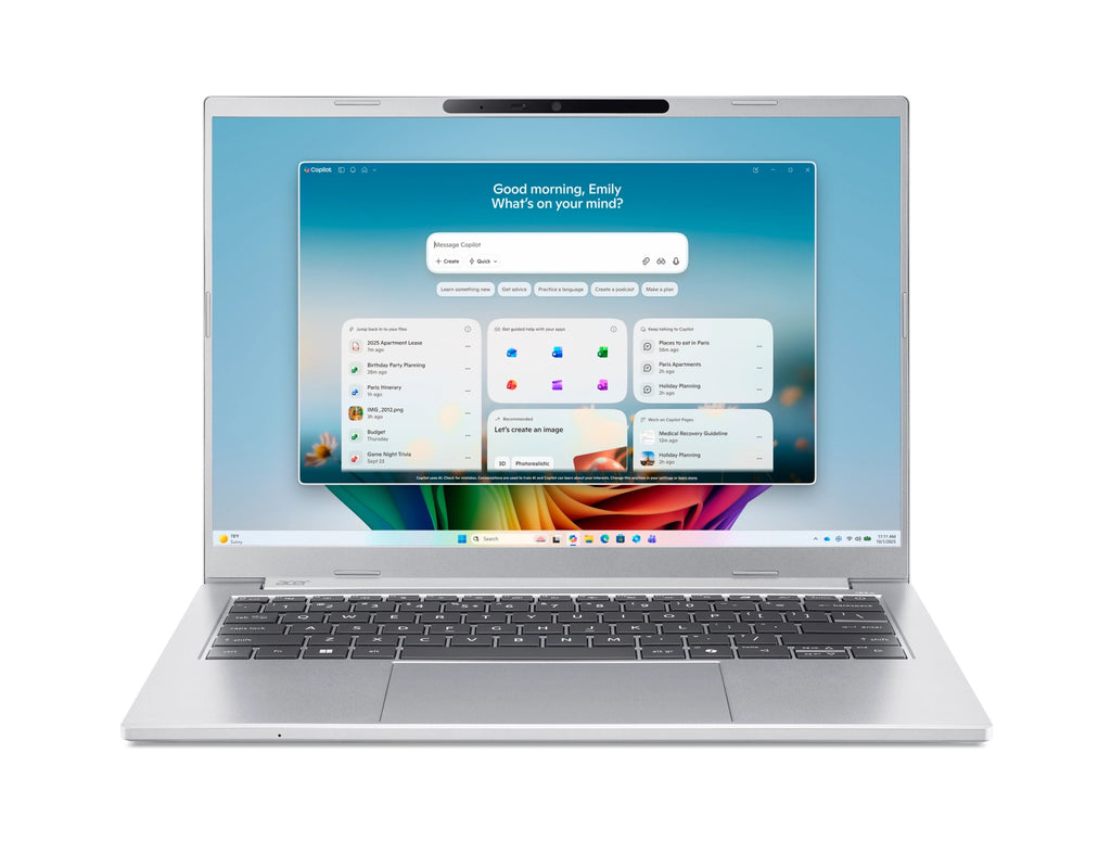 Aspire Porttil 14 AI A14-I71M-50YF
