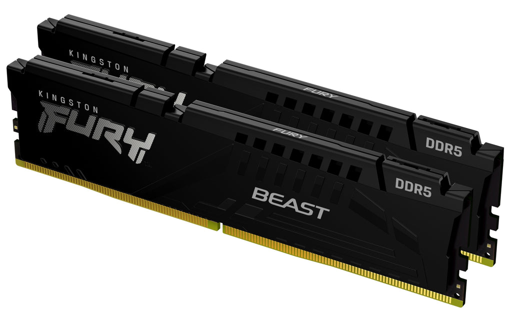 FURY Beast 16GB 5200MT/s DDR5 CL40 DIMM (Kit de 2) Black