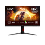 G4 U32G4U pantalla para PC 80 cm (31.5") 3840 x 2160 Pixeles 4K Ultra HD Negro  Rojo