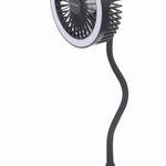 TA-WPC10-LEDFAN-01 ventilador Negro