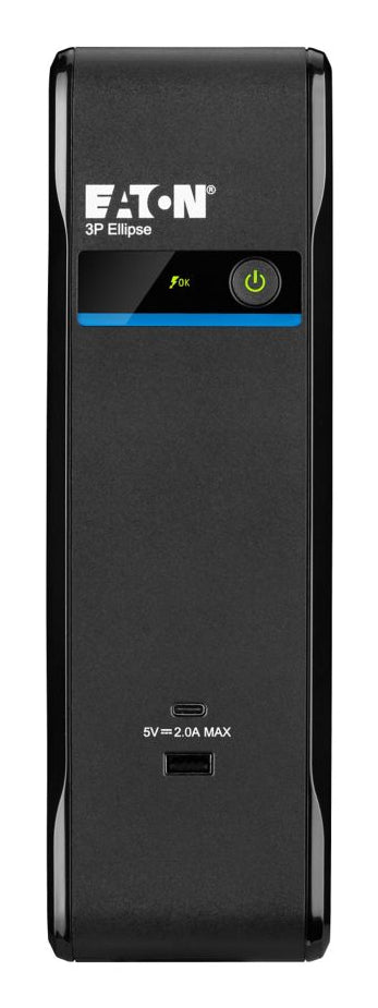 3P Ellipse sistema de alimentacin ininterrumpida (UPS) En espera (Fuera de lnea) o Standby (Offline) 0 9 kVA 540 W 4 salidas AC