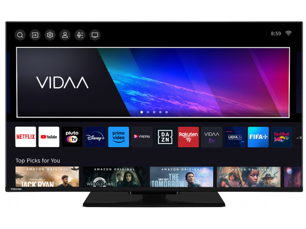 43UV3463DG Televisor 109 2 cm (43") 4K Ultra HD Smart TV Negro 250 cd / m
