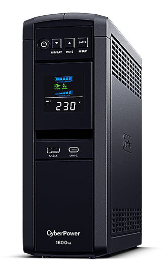CP1600EPFCLCD sistema de alimentacin ininterrumpida (UPS) Lnea interactiva 1 6 kVA 1000 W 6 salidas AC