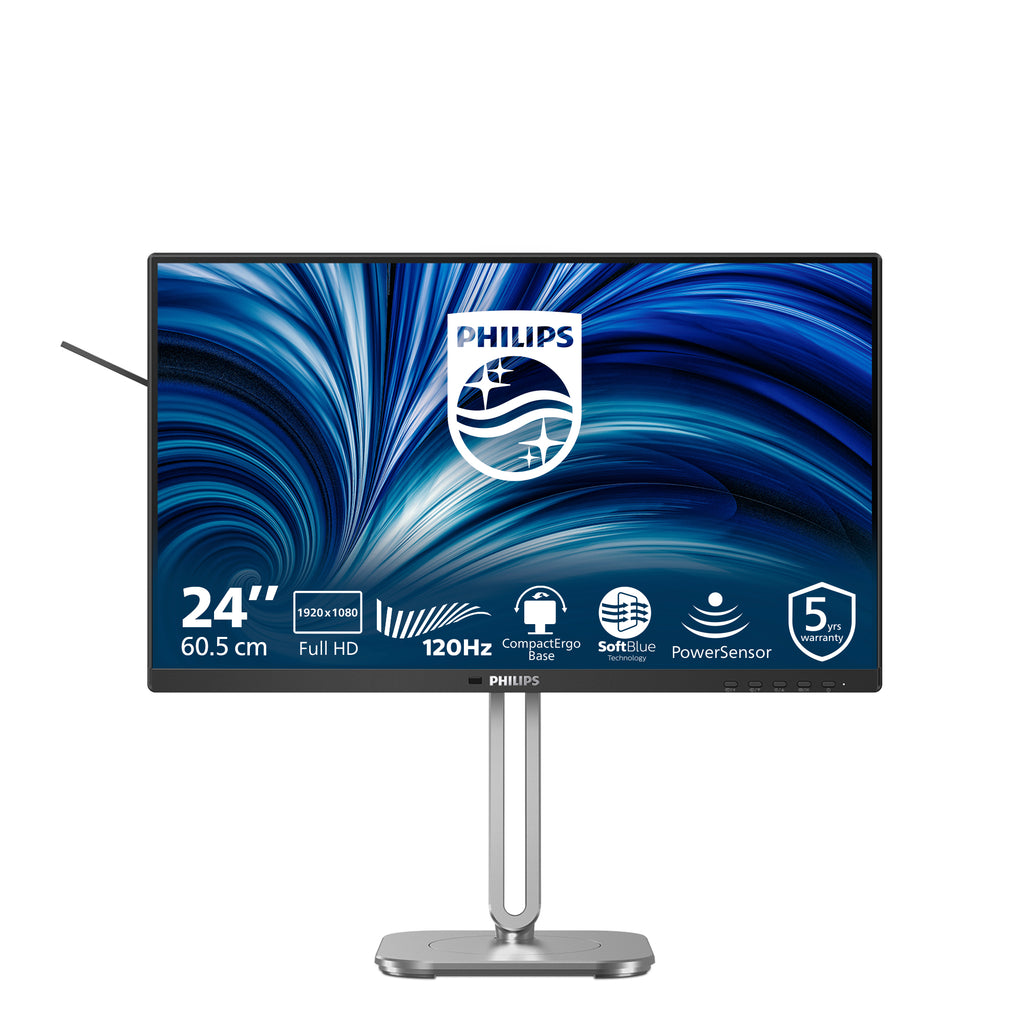 4000 series 24B2N4200/00 pantalla para PC 60 5 cm (23.8") 1920 x 1080 Pixeles Full HD LCD Gris