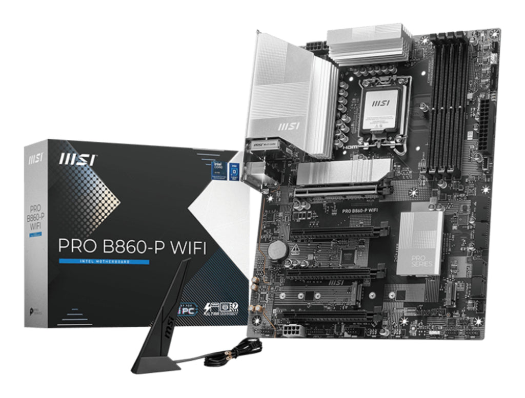 PRO B860-P WIFI placa base Intel B860 LGA 1851 (Socket V1) ATX