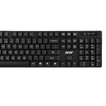 AAK400 teclado Ratn incluido Oficina USB Negro  Berenjena