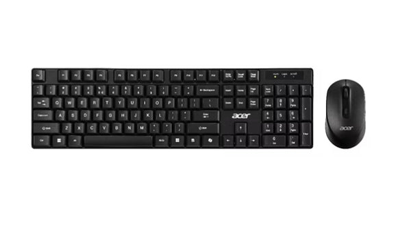 AAK400 teclado Ratn incluido Oficina USB Negro  Berenjena