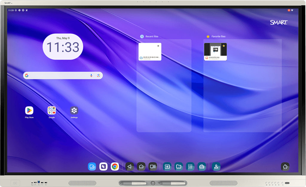 MX275-V5 pizarra blanca interactiva 190 5 cm (75") 3840 x 2160 Pixeles Pantalla tctil Plata USB / Bluetooth