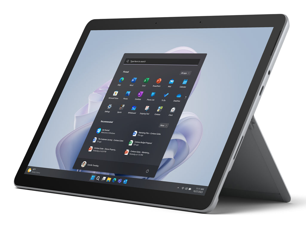 Surface Go 4 Intel N 64 GB 26 7 cm (10.5") 8 GB Wi-Fi 6 (802.11ax) Windows 11 Pro Platino