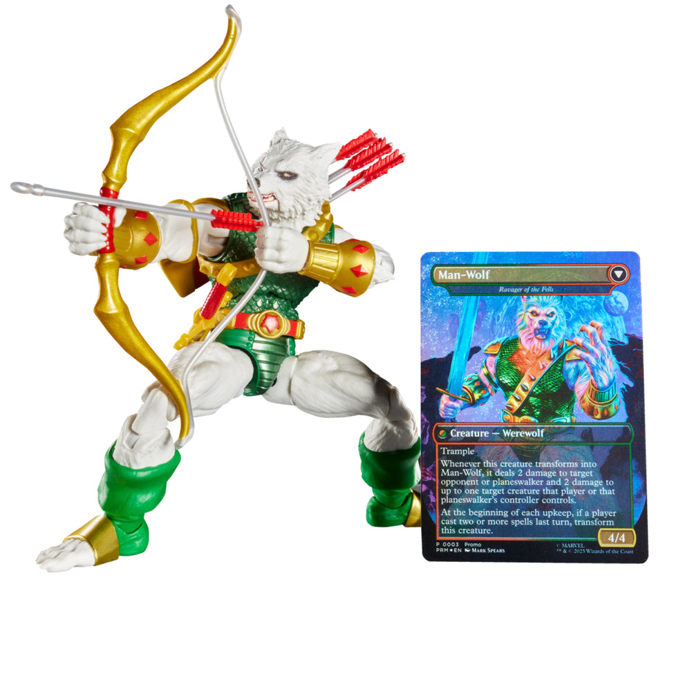 Marvel Legends Series Magic: The Gathering Man-Wolf