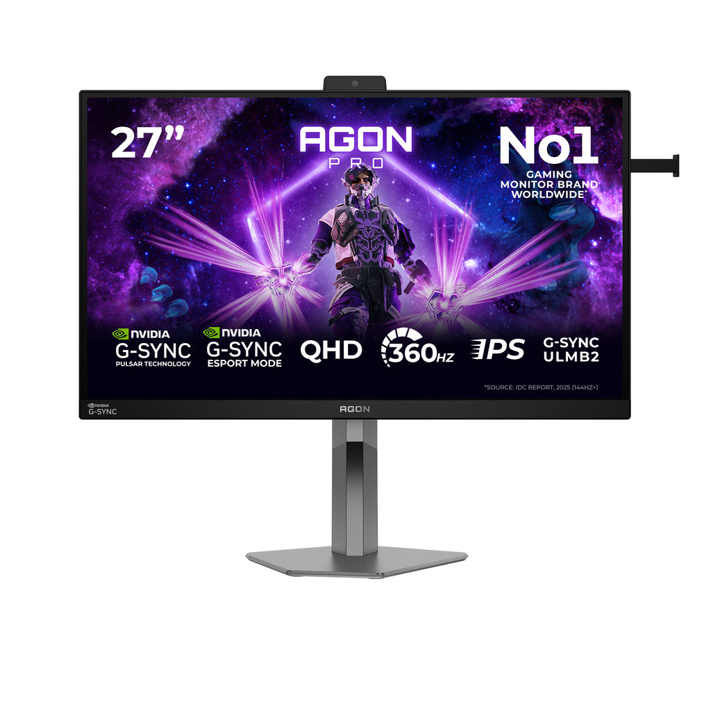 AGON PRO AG276QSG2 pantalla para PC 68 6 cm (27") 2560 x 1440 Pixeles Quad HD Negro  Gris