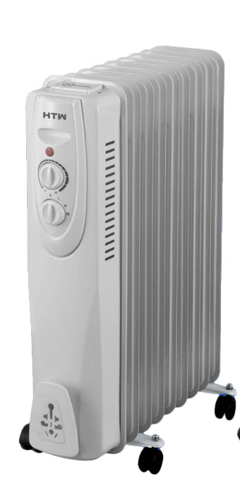 HTW-RAD92000F1 calefactor elctrico Interior Blanco 2000 W Radiador de aceite elctrico