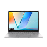 Vivobook S14 OLED M3407GA-SF010 Copilot+ PC - Ordenador Porttil 14" WUXGA (AMD Ryzen AI 7 445  16GB RAM  512GB SSD  Radeon 840M  Sin Sistema Operativo) Plata Fra - Teclado QWERTY espaol