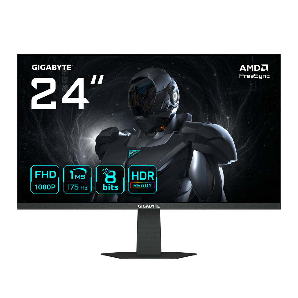 GS24F14A Monitor Gaming 24 FHD - 1920 x 1080  175Hz  1ms  400 cd/m  FreeSync  HDR Ready  HDMI 2.0  DisplayPort 1.4
