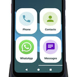 Zeus 2 Pro 15 5 cm (6.1") SIM doble Android 15 4G USB Tipo C 4 GB 128 GB 3700 mAh Negro