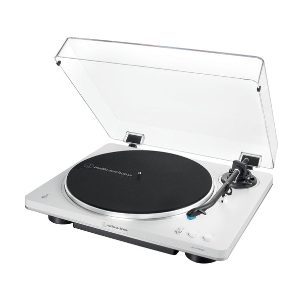 AT-LP70XBT Tocadiscos de traccin por correa Plata  Blanco Totalmente automtico