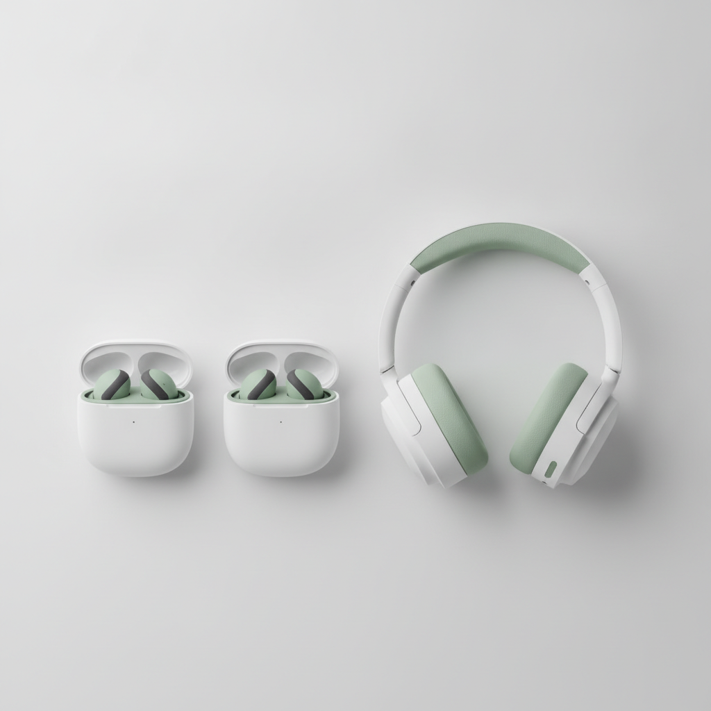 Auriculares inalámbricos y cascos de estudio